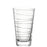 verre à eau - verre apéritif - verre à jus de fruits - verre haut- 28cl - Vario struttura - transparent - lot 6 - Leonardo