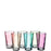 verre à eau - verre apéritif - verre à jus de fruits - verre haut- 28cl - Vario struttura - couleur assortie pastel- lot 6 - Leonardo