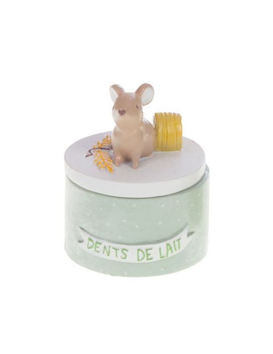 Boite à dents Souris Epi de blé