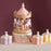 boite à musique enfant - carrousel - ballerine - pastel multicolore - bois mdf - cades design - amadeus enfant