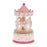 boite à musique enfant - carrousel - cœur - pastel multicolore - bois mdf - cades design - amadeus enfant