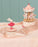 boite à musique enfant - carrousel - cœur - pastel multicolore - bois mdf - cades design - amadeus enfant