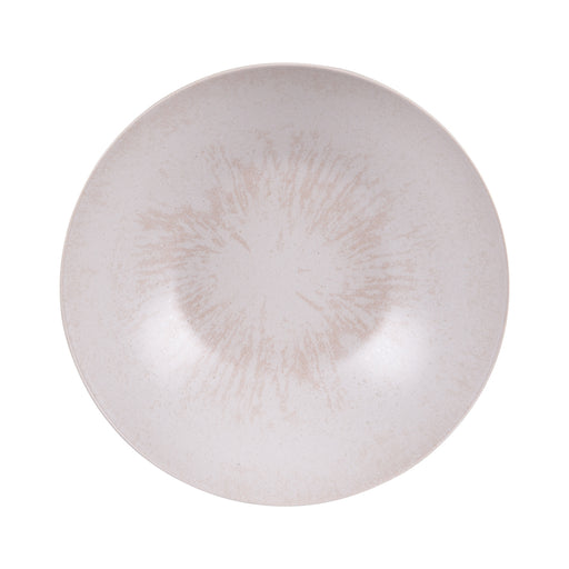 saladier en grès - onyx - 24 cm - crème - Table Passion