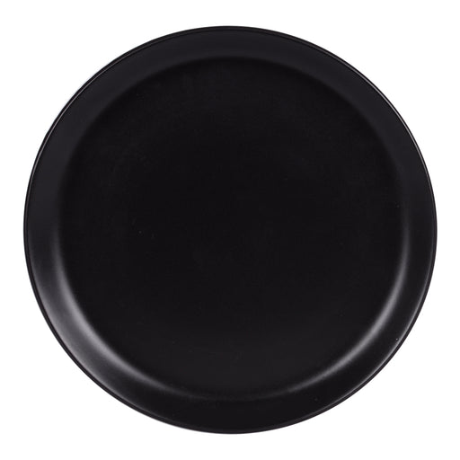 assiette à dessert Itit - grès - noir mat - 20 cm - lot de 6 - table passion