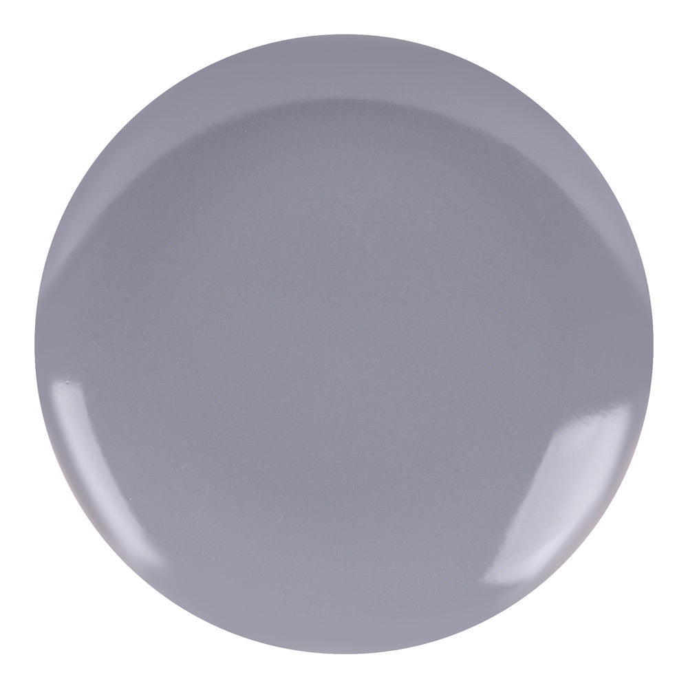 Assiette plate Alpha grès gris (lot de 6)