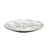 assiette dessert - porcelaine - collection episia - motif feuillage vert et blanc - 20 cm - Table Passion
