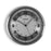 horloge ronde inox 30 cm - metal - mécanisme silencieux - VERSA HOME