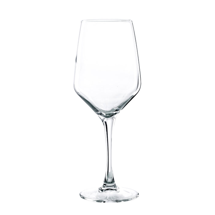 verres à vin - verre à pied - Platine - verre trempé - 31 cl - qualité professionnelle - Table passion