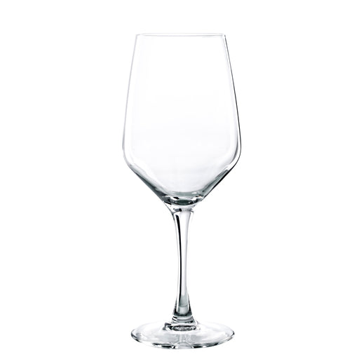 verres à vin - verre à pied - Platine - verre trempé - 44 cl - qualité professionnelle - Table passion