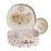 Valisette vaisselle 5 pièces enfant - mélamine -  Esteban à la ferme - Cades design - amadeus les petits