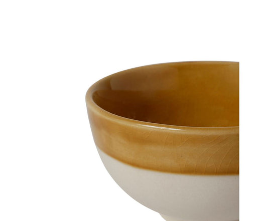 coupelle bol crakel jaune - grès - 30cl - SEMA