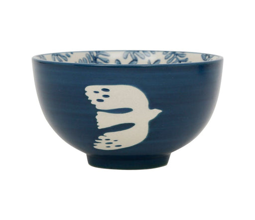 bol coupelle magic blue - grès - décors chance assortis bleus - 35 cl - SEMA DESIGN