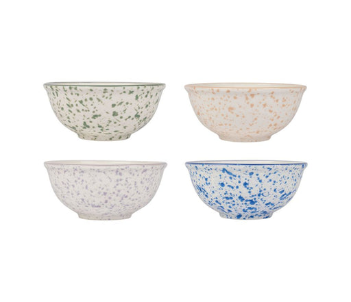 bol coupelle funny - lot 4 coupelles - porcelaine - couleurs pastel assorties - 27.5 cl - SEMA DESIGN