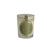 bougie parfumée - tonka et balsam - pot en verre vert kaki - couvercle bois - numbers 22 - cerabella