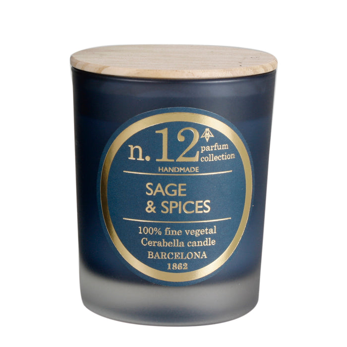 Bougie parfumée Sage & Spices Numbers 12 Cerabella