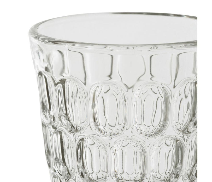 verre à eau - verre bas - 25cl - Optic - transparent - lot de 6 - cote table