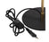 lampe à poser - ardecor - pied et abat jour en métal - noir et doré -  D22XH54CM - SEMA DESIGN
