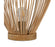 lampe rotin bois - naturel - scandinave - forme ovoide - 32x50 cm  - SEMA DESIGN