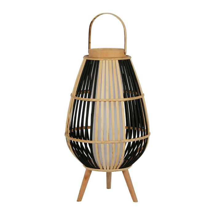 Lampe lanterne poire bambou sur pieds - hauteur 70cm - SEMA DESIGN 
