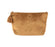 Trousse - trousse de toilette - trousse à maquillage - velours - jaune broderie main œil soleil - forme trapèze - 26x7x17 cm  - SEMA DESIGN COTE TABLE