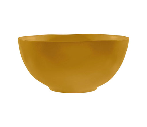 saladier INGRID JAUNE  - grès - 26 cm - SEMA