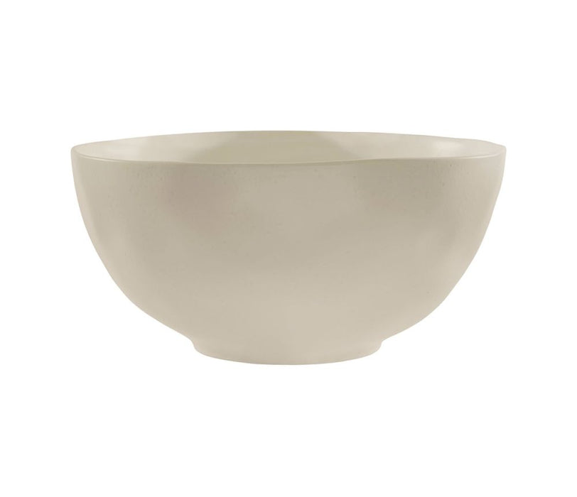 saladier INGRID couleur sable - grès - diamètre 26 cm - SEMA DESIGN - COTE TABLE