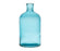 Vase en verre forme bouteille - bleu turquoise - HAUTEUR 23 CM - SEMA DESIGN - COTE TABLE