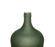 VASE EN VERRE - Forme dame jeanne - vert mat - HAUTEUR 30 CM - SEMA DESIGN