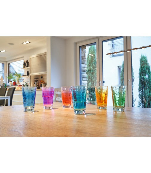 verre à jus de fruit - verre apéritif - verre haut - Vario couleur assorti - Leonardo