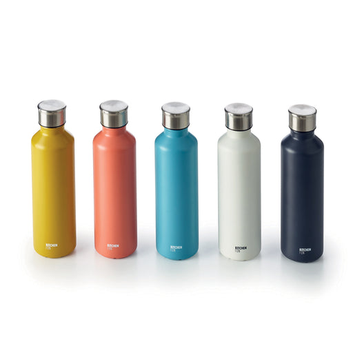bouteille isotherme 500ml - uni mat - 12h chaud - 24h froid - double paroi inox