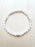 Bracelet de pierres véritables de Pierre de Lune - 6 mm - Chakra Sacré - Blanc