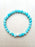 Bracelet de pierres véritables d'Amazonite - 6 mm - Chakra Cœur  - Bleu vert