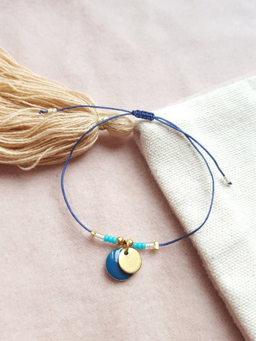 Bracelet Moon Bleu