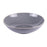 assiette creuse alpha - grès - gris brillant - 20 cm - TABLE PASSION