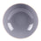 assiette creuse alpha - grès - gris brillant - 20 cm - TABLE PASSION