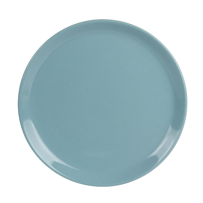 Lot 6 assiettes-Incassable couleur bleu pastel 27.4cm-Adiserve