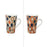 mug porcelaine - collection ethnic - mulitcolore - 46 cl - coffret cadeau 2 mugs - Table Passion