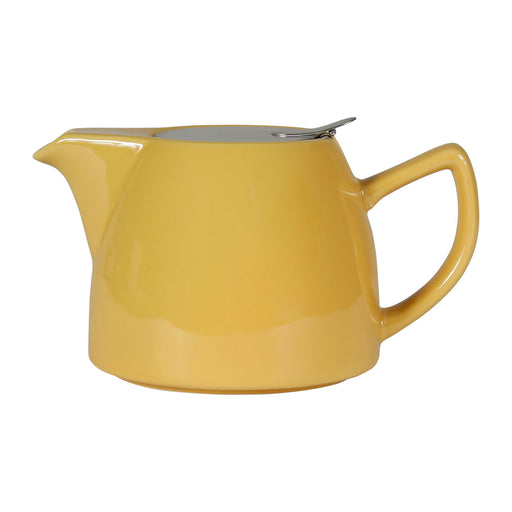 théière design moutarde avec filtre inox - céramique - 0.8 litre - SEMA DESIGN
