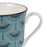 mug XL déjeuner 55 cl - motif asiatique - bleu clair bleu nuit - SEMA DESIGN