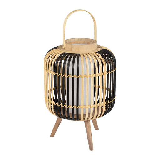 lampe lanterne bambou sur pieds  - SEMA DESIGN