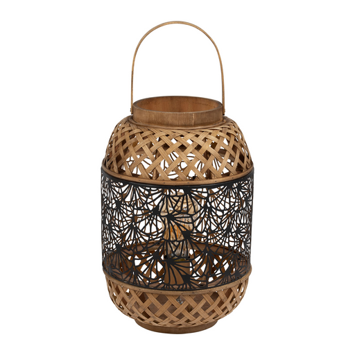 lampe lanterne bambou et métal - modèle flaural- SEMA DESIGN