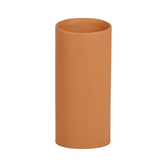 vase biseauté - Terracotta - céramique - hauteur 27 cm - SEMA DESIGN