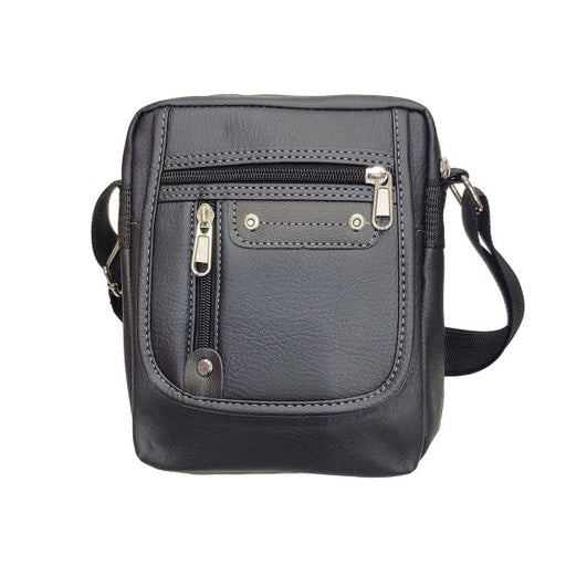 Sacoche simili cuir Noir