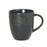 mug en grès - noir - collection Vesuvio - Table passion