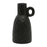 vase en grès dolomite - noir mat - HAUTEUR 20 CM - SEMA DESIGN