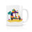 mug porcelaine - inde - tuk tuk - Zabeil - Label Tour